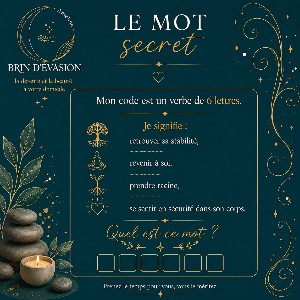 Découvrez le mot secret