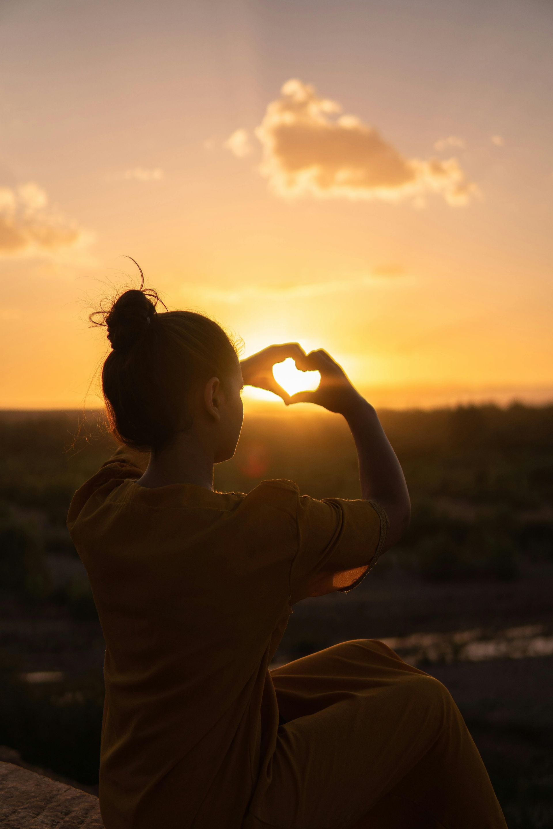 soleil dans le coeur