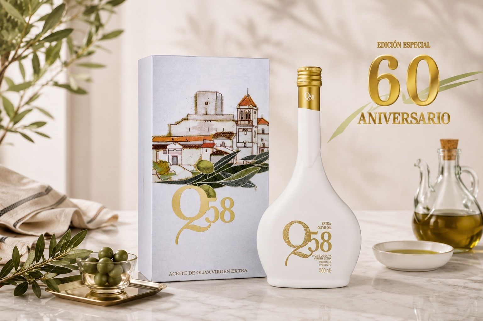 Q58  60週年限量生產特級冷壓初榨橄欖油 (500ml)