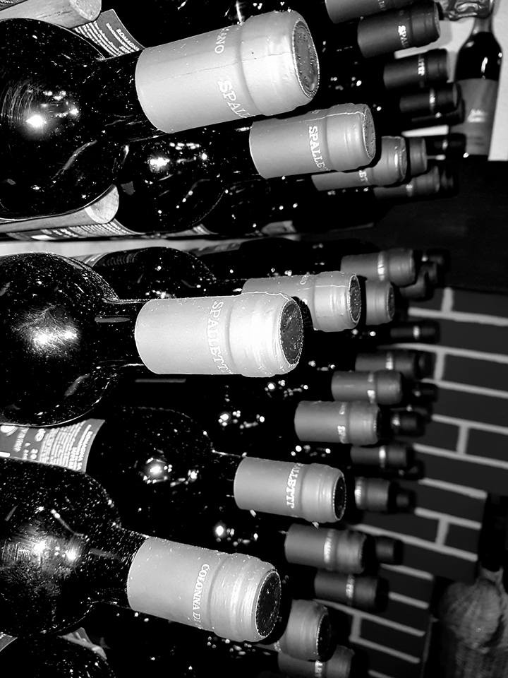 The wine cellar