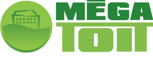 Un logo vert sur lequel est écrit Mega Tot