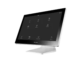 Isolated image of a desktop monitor