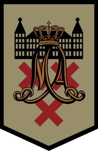 Logo van de KMA waar een deel van de Nederlandse Officieren worden opgeleid