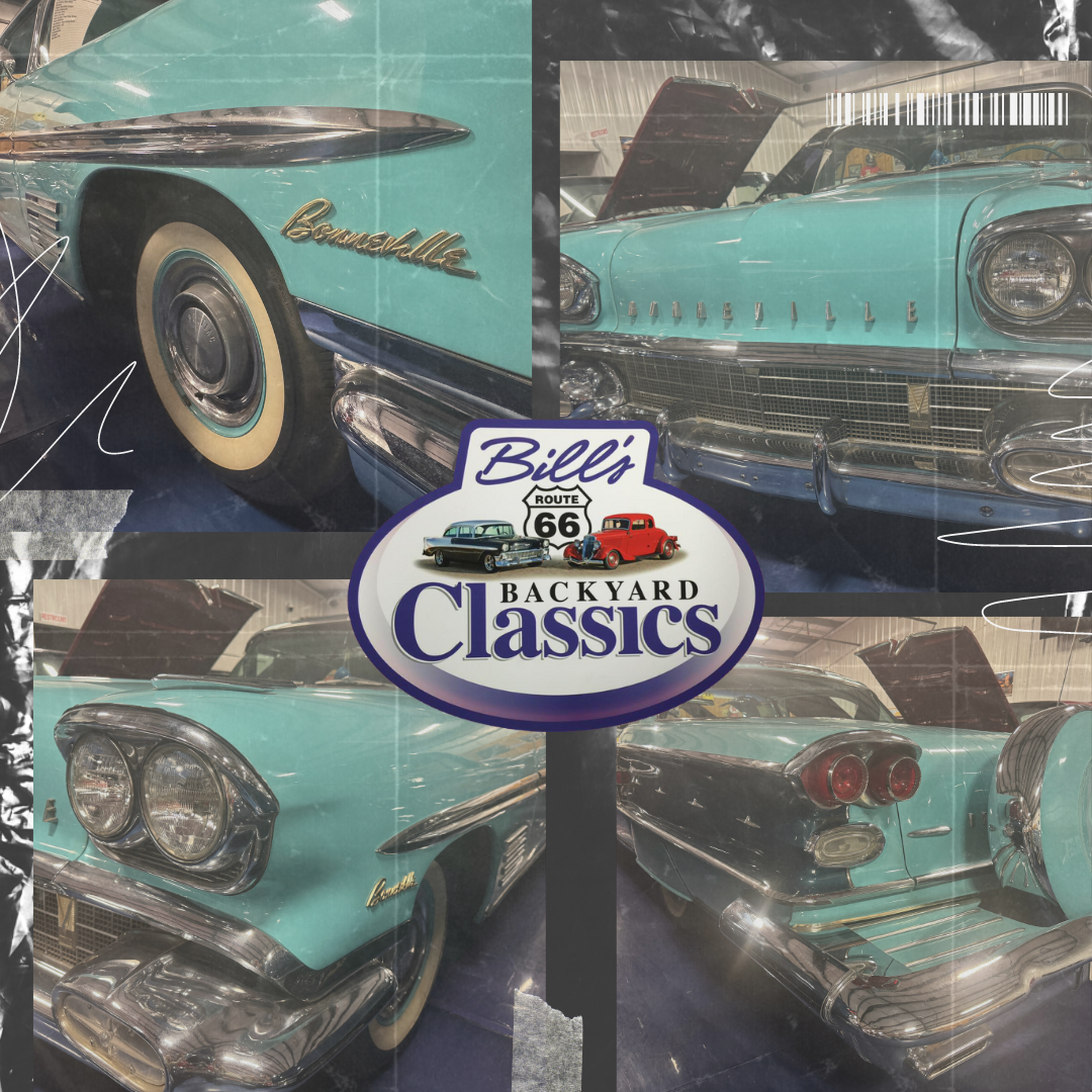 Classic turquoise cars, with 