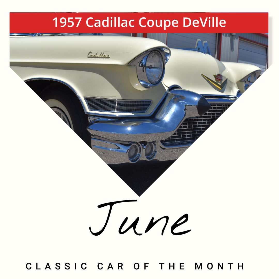 1957 Cadillac Coupe DeVille, June 