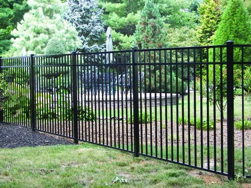 commercial fence materials illinois