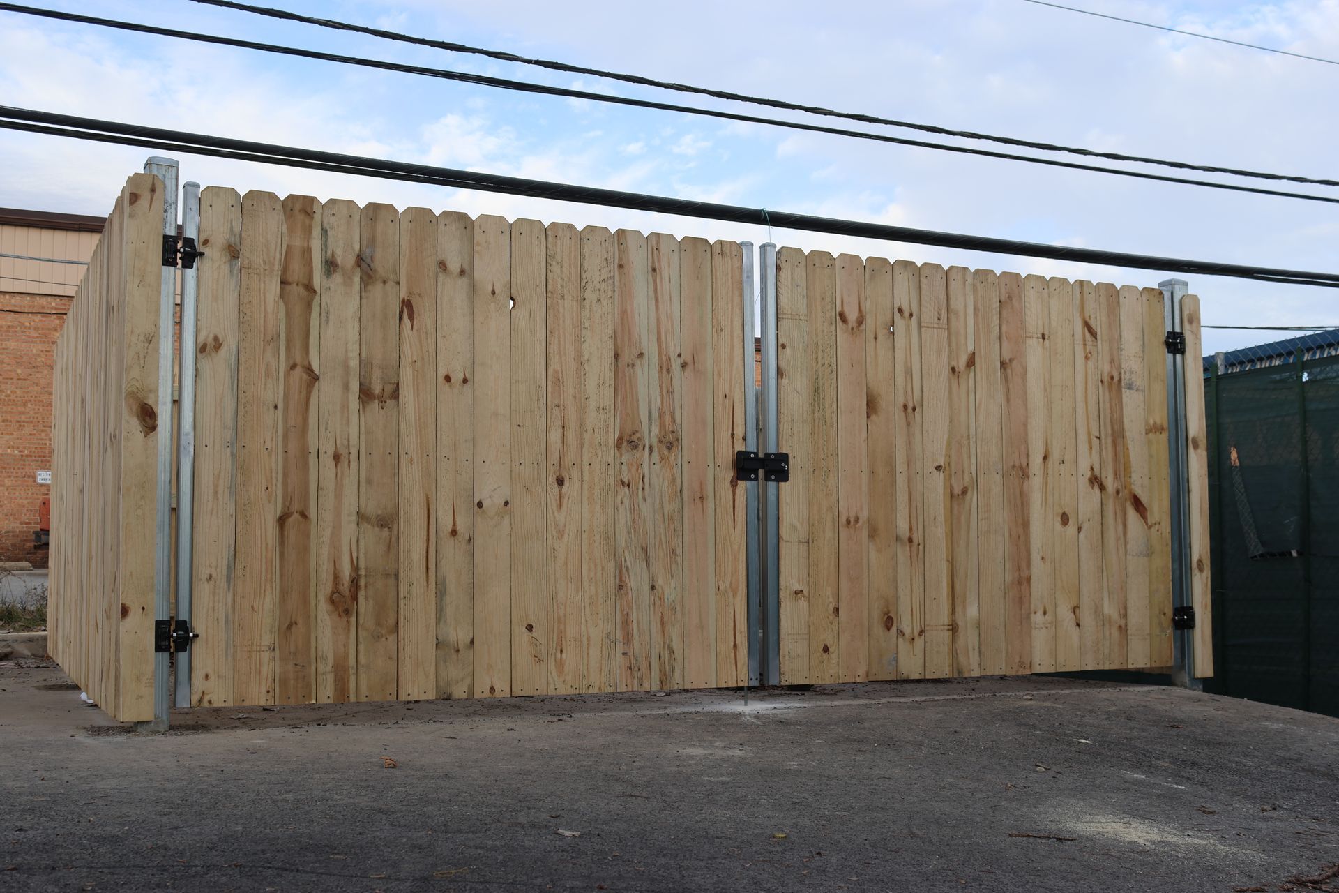 Commercial Dumpster Enclosure Gates Illinois