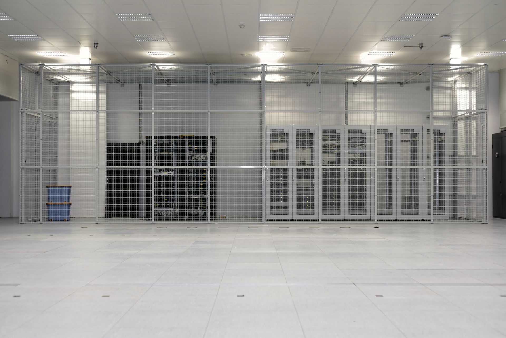 tool crib storage cage security cage installation illinois