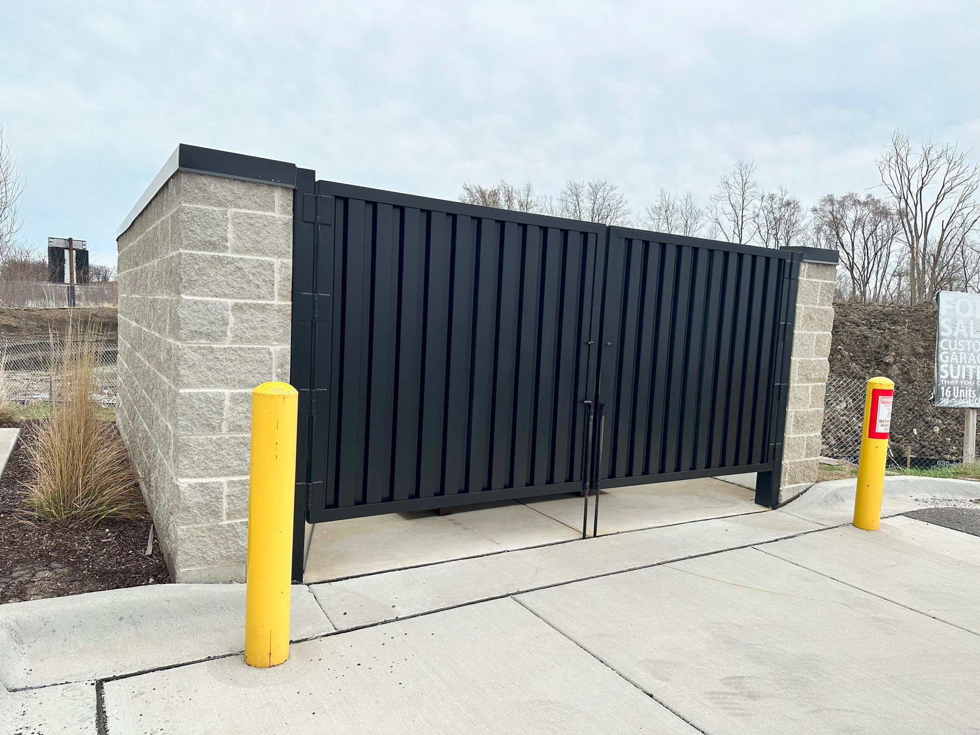 DUMPSTER ENCLOSURE INSTALLATION ILLINOIS