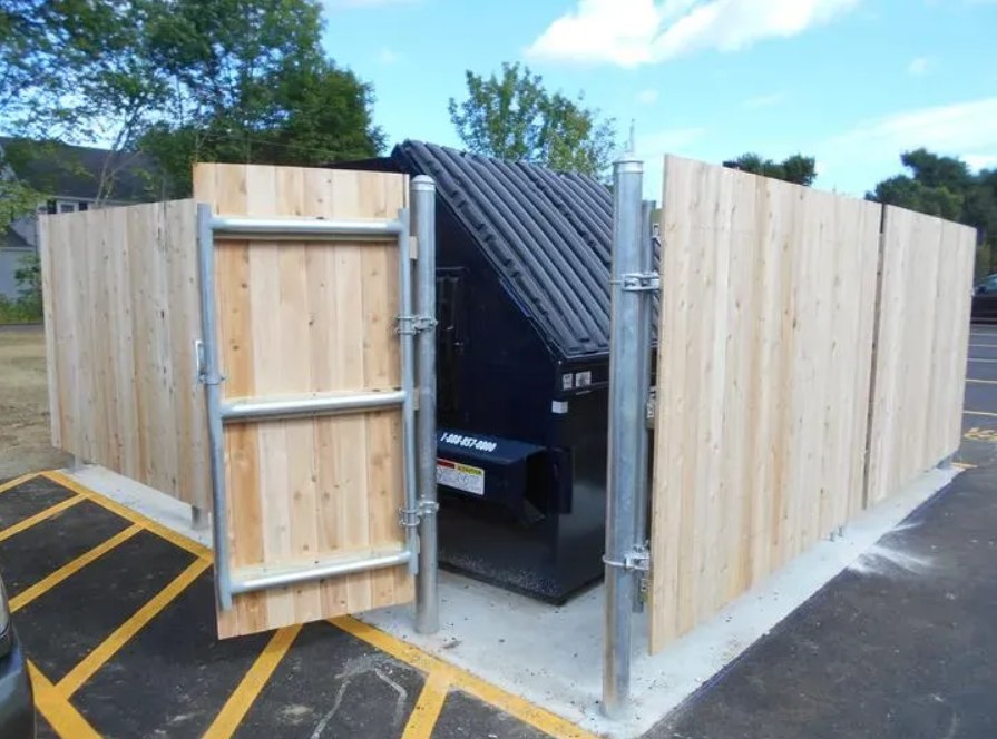 dumpster enclosure illinois