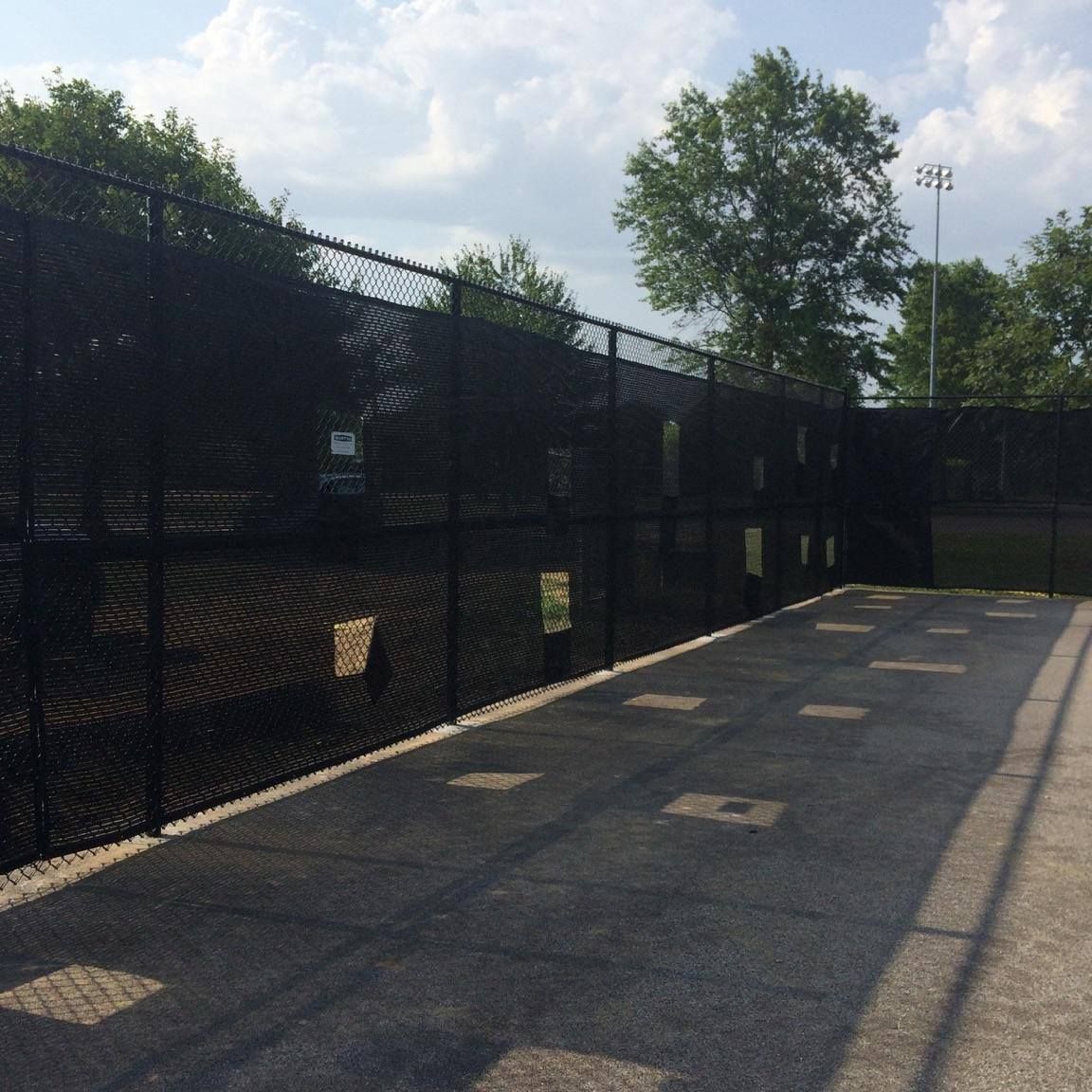 Athletic Fencing Basketball Court Fence Baseball Field Fence Installation Illinois
