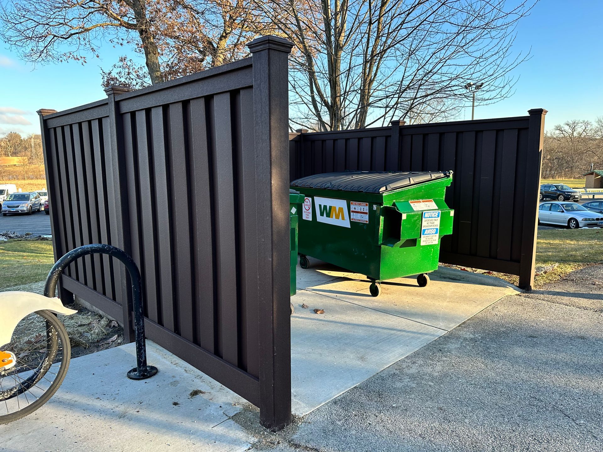 Commercial Dumpster Enclosure Chicago Illinois