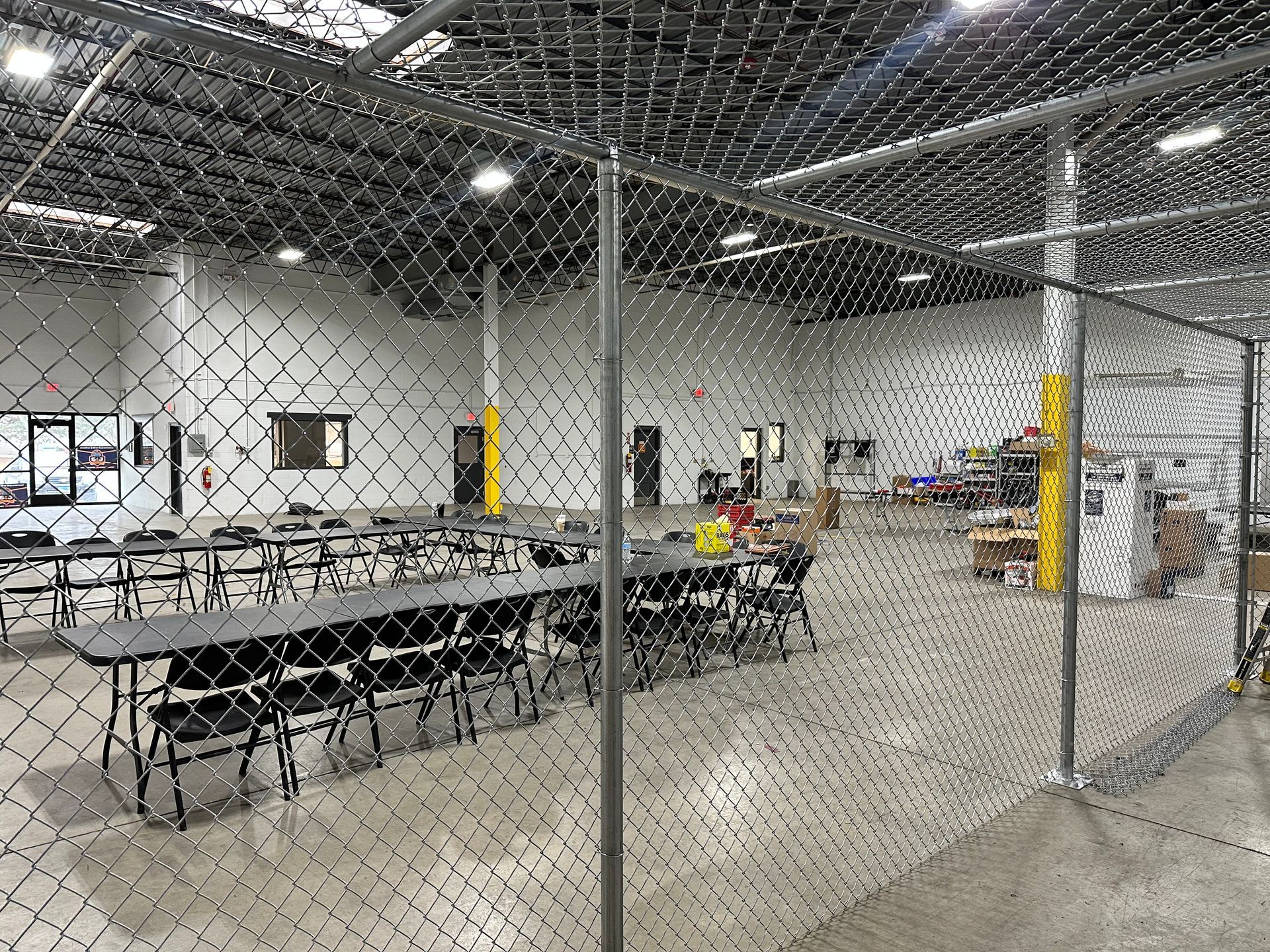 warehouse fence installation Illinois