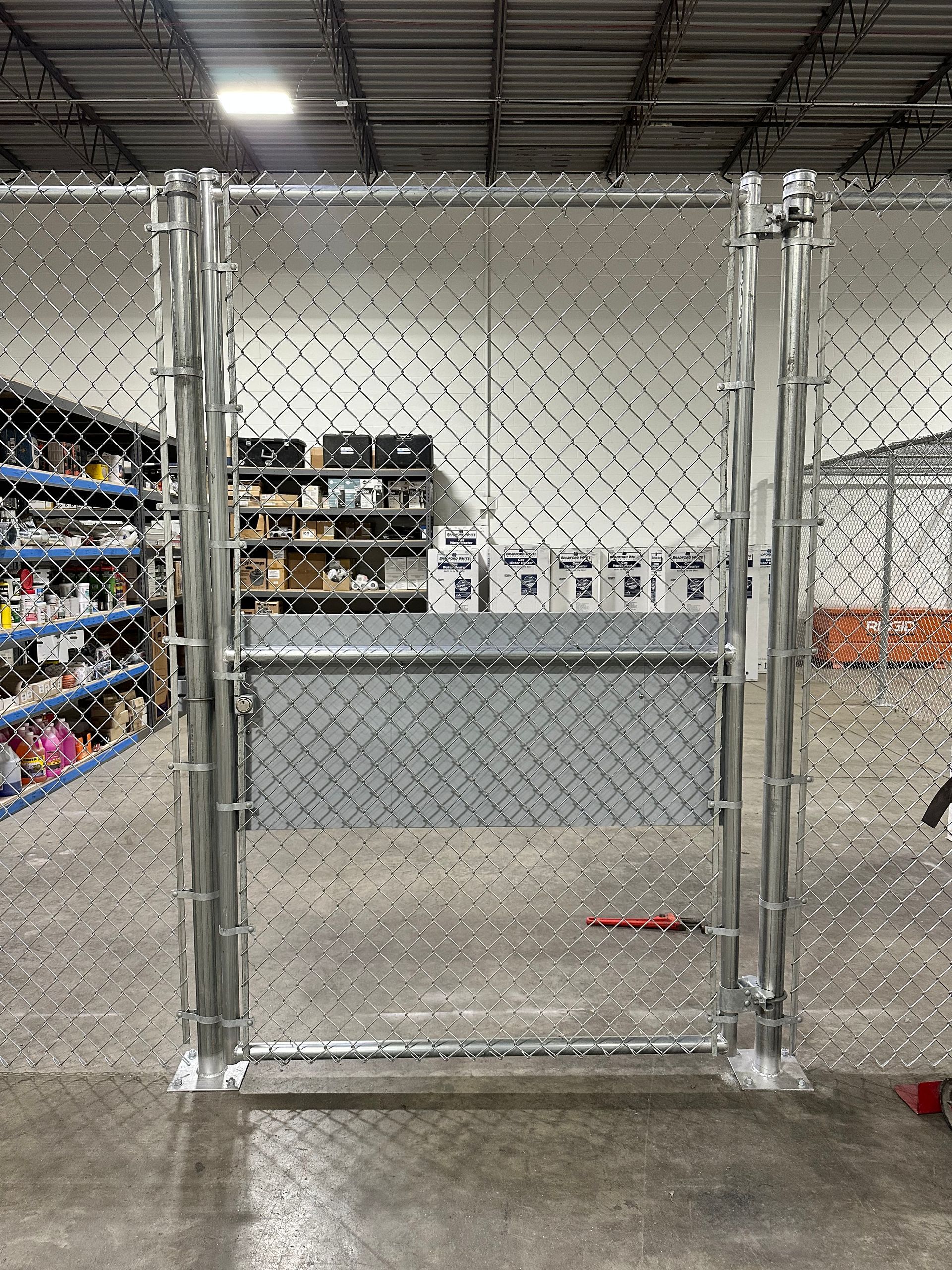 warehouse fence installation Illinois