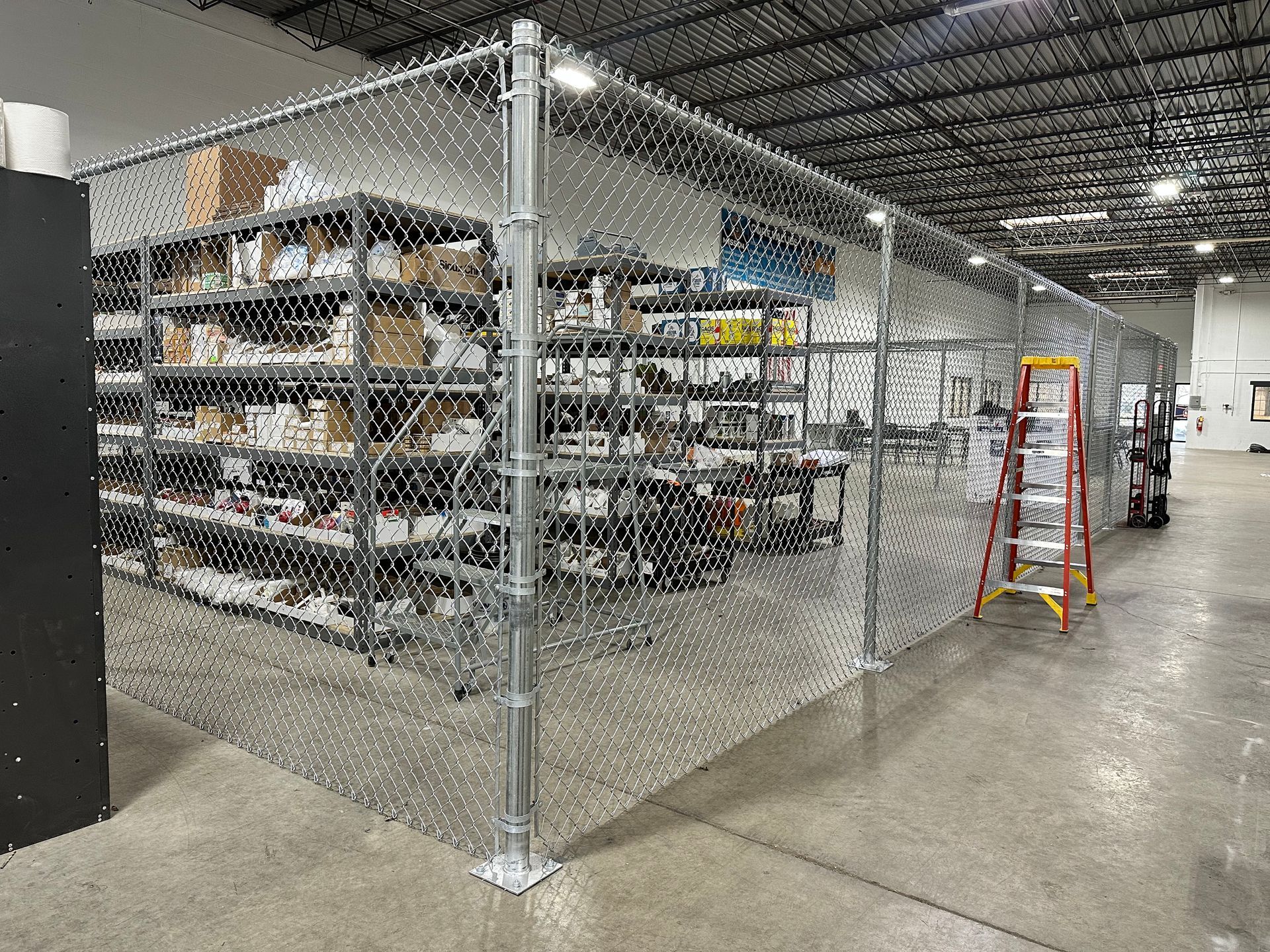 warehouse fence installation Illinois