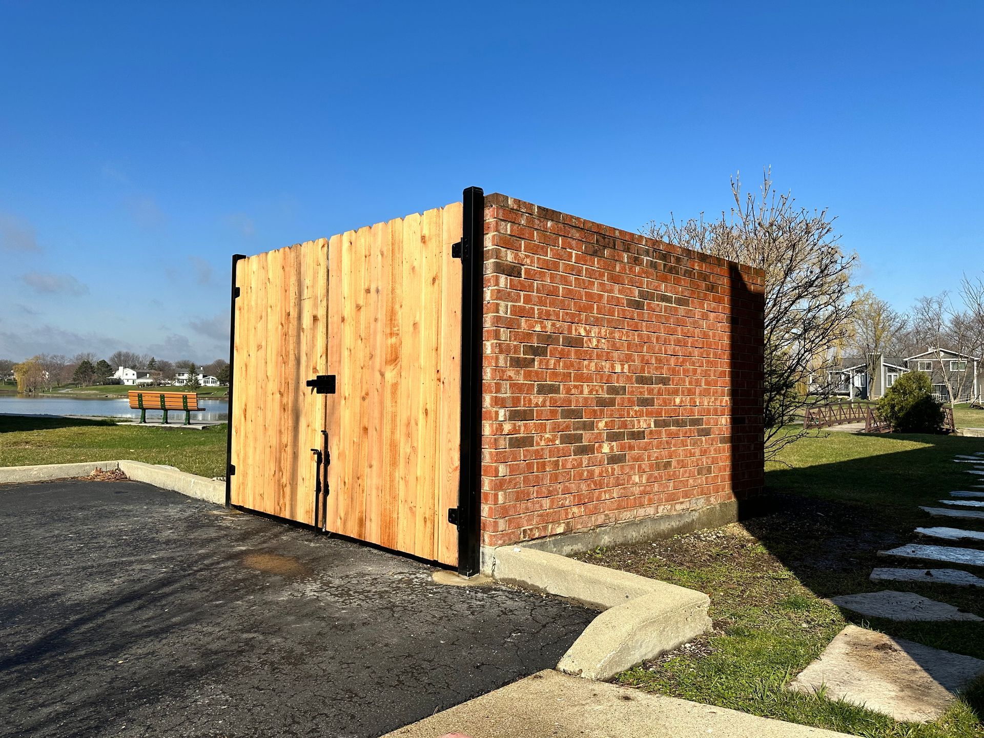dumpster enclosures illinois