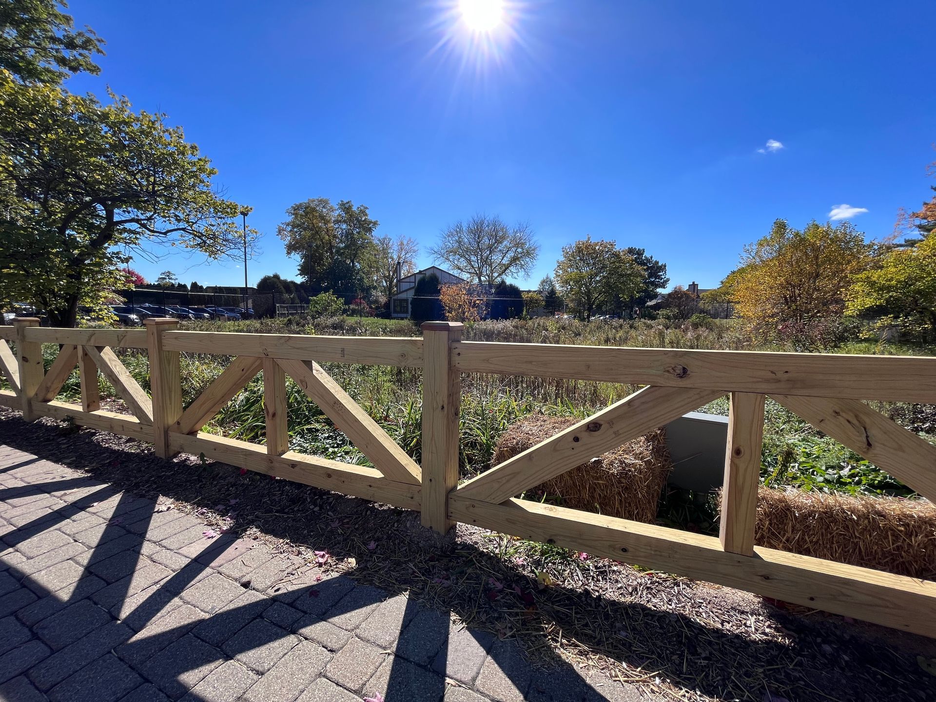 Commercial split rail fence installation illinois