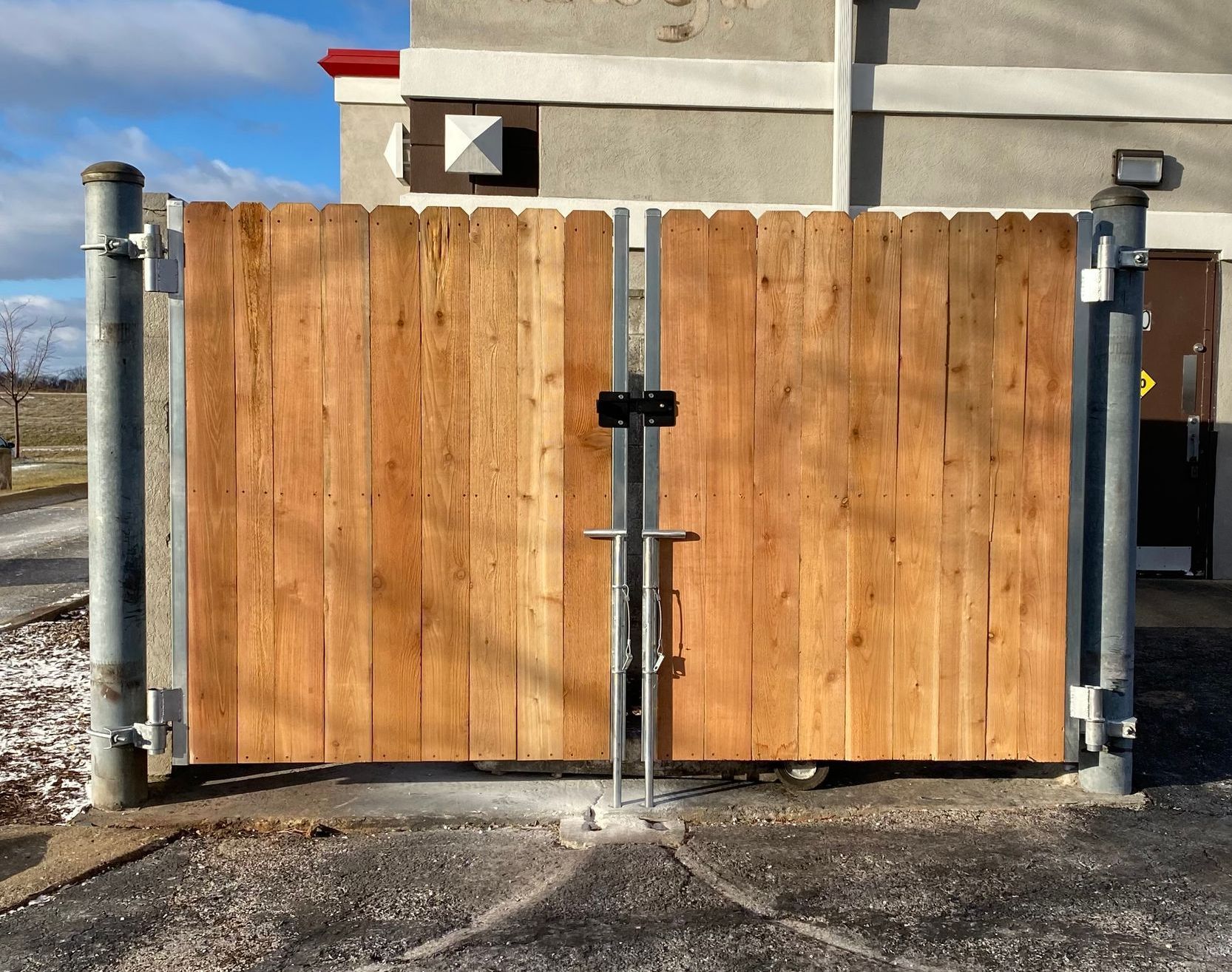 dumpster enclosure gates Illinois