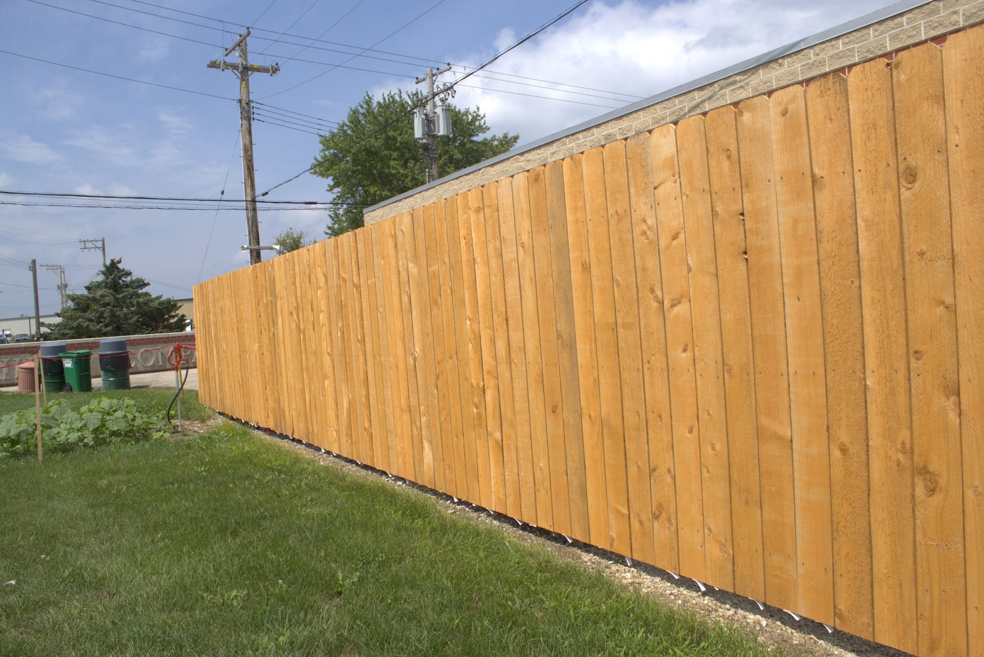 commercial fence materials illinois
