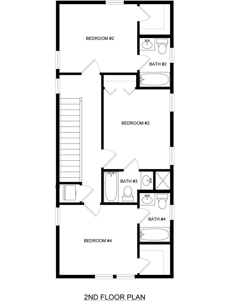 801 NW 4th Place 2nd-floor floor plan