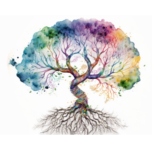 colourful Tree of life