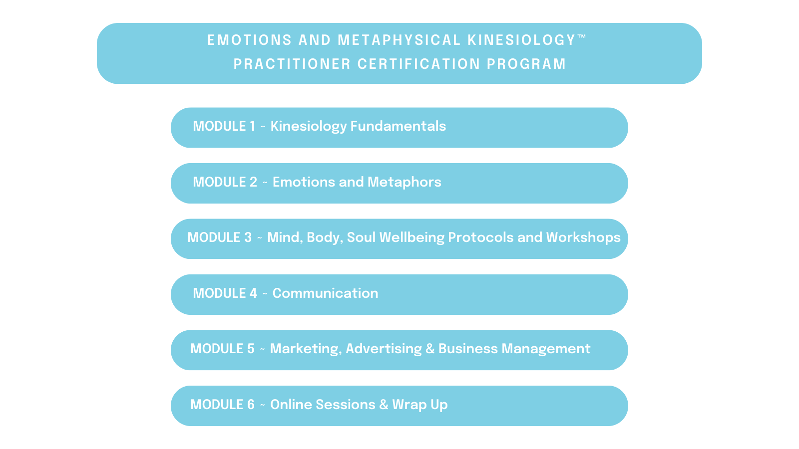 Practitioner Certification Training Modules