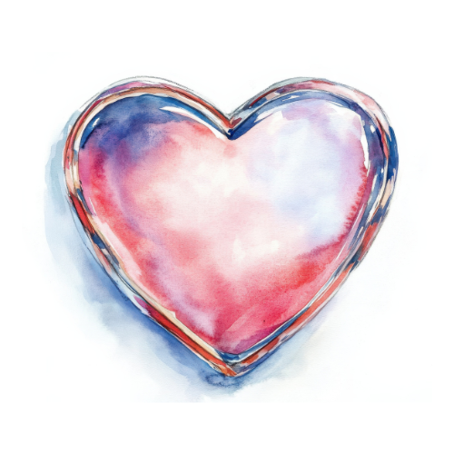 colourful heart image