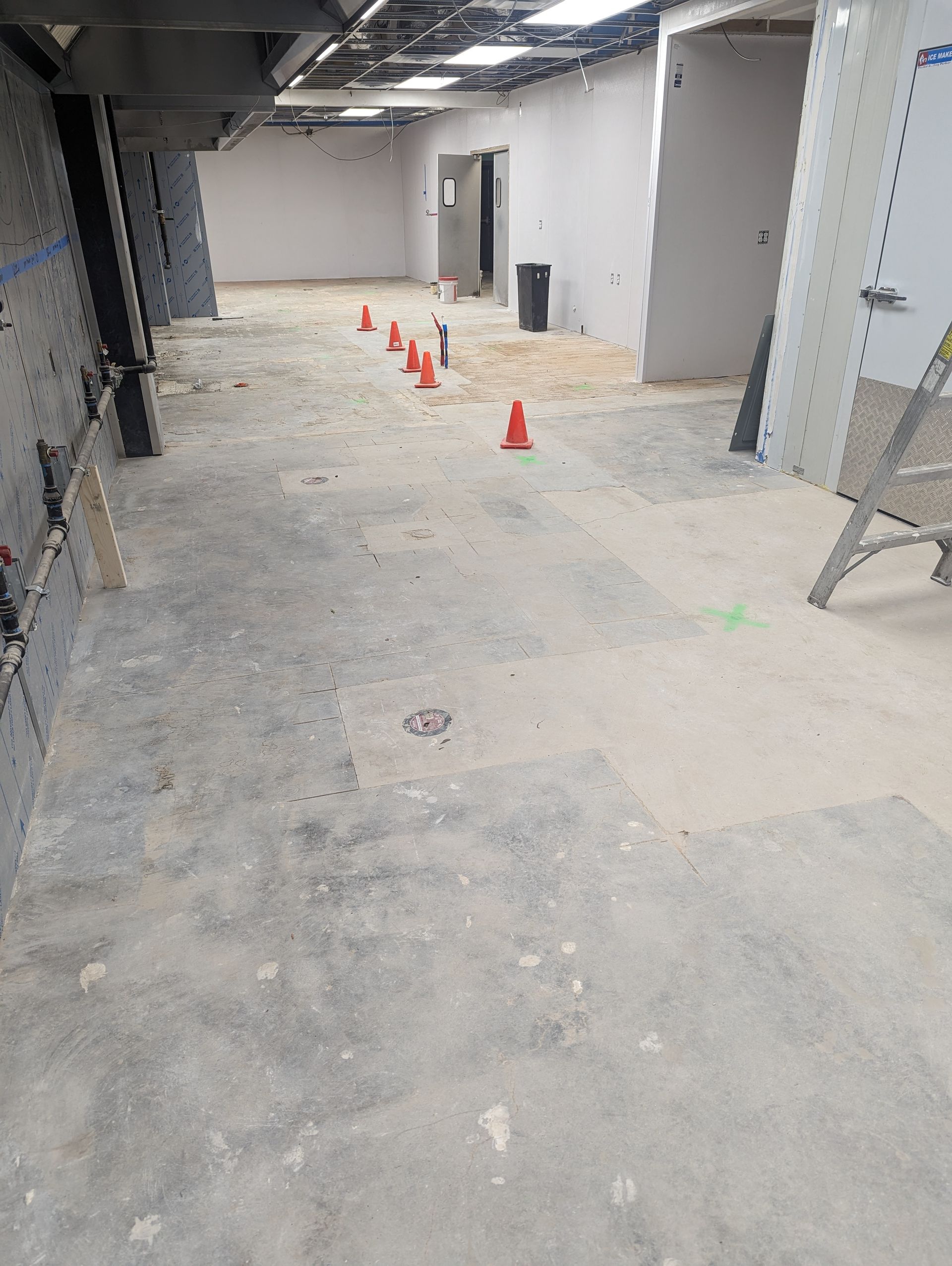 Double Broadcast Quartz Floor in Greenville, SC