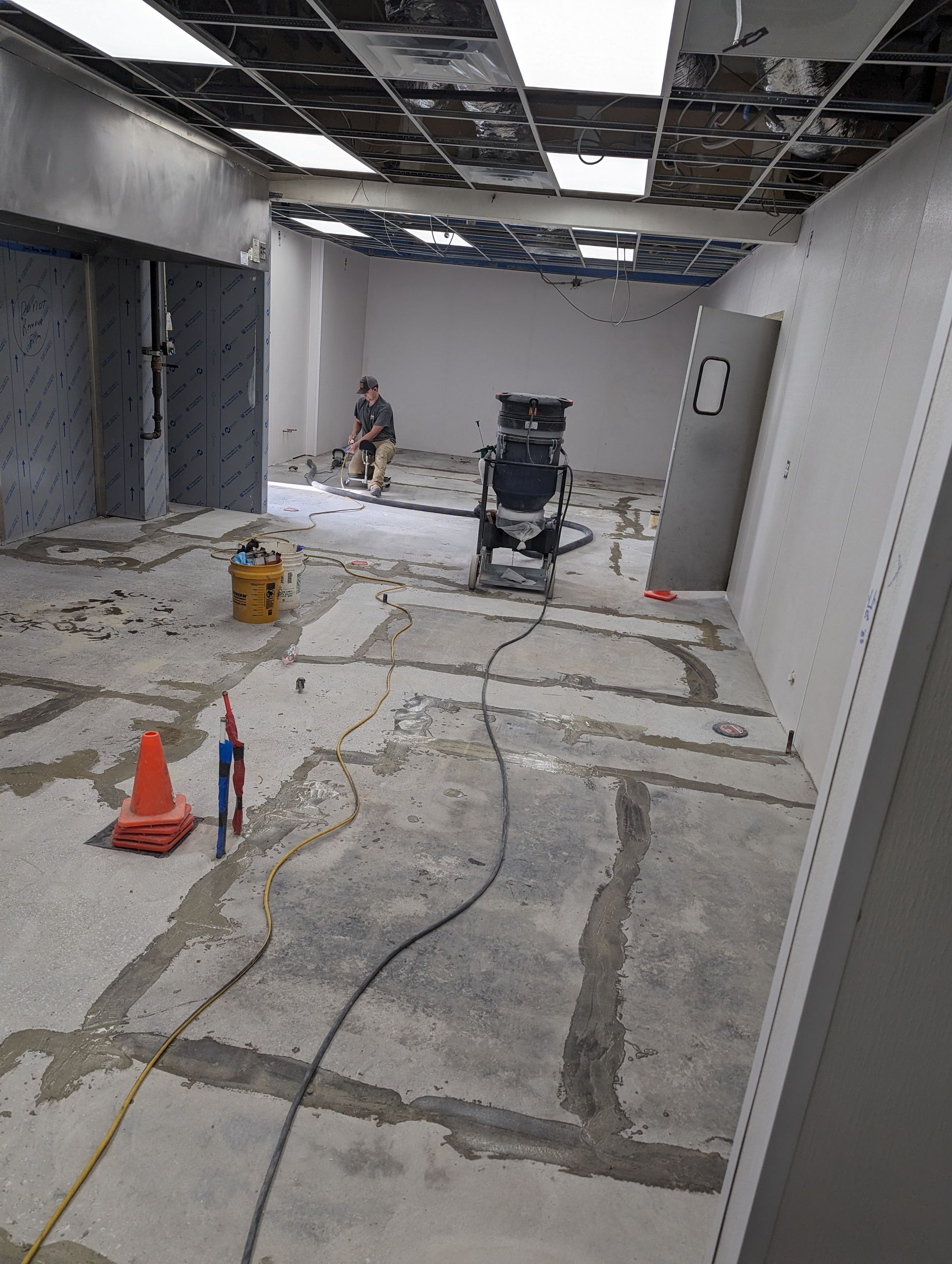 Double Broadcast Quartz Floor in Greenville, SC