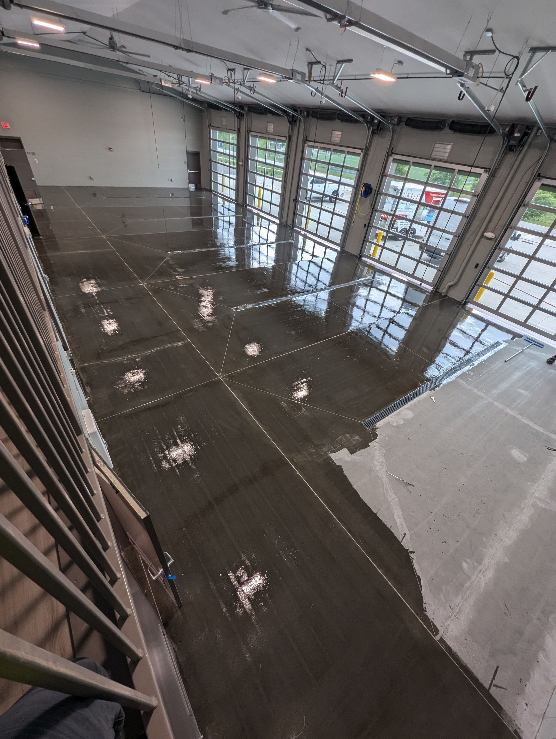 Epoxy Flake Floor in Brevard, NC
