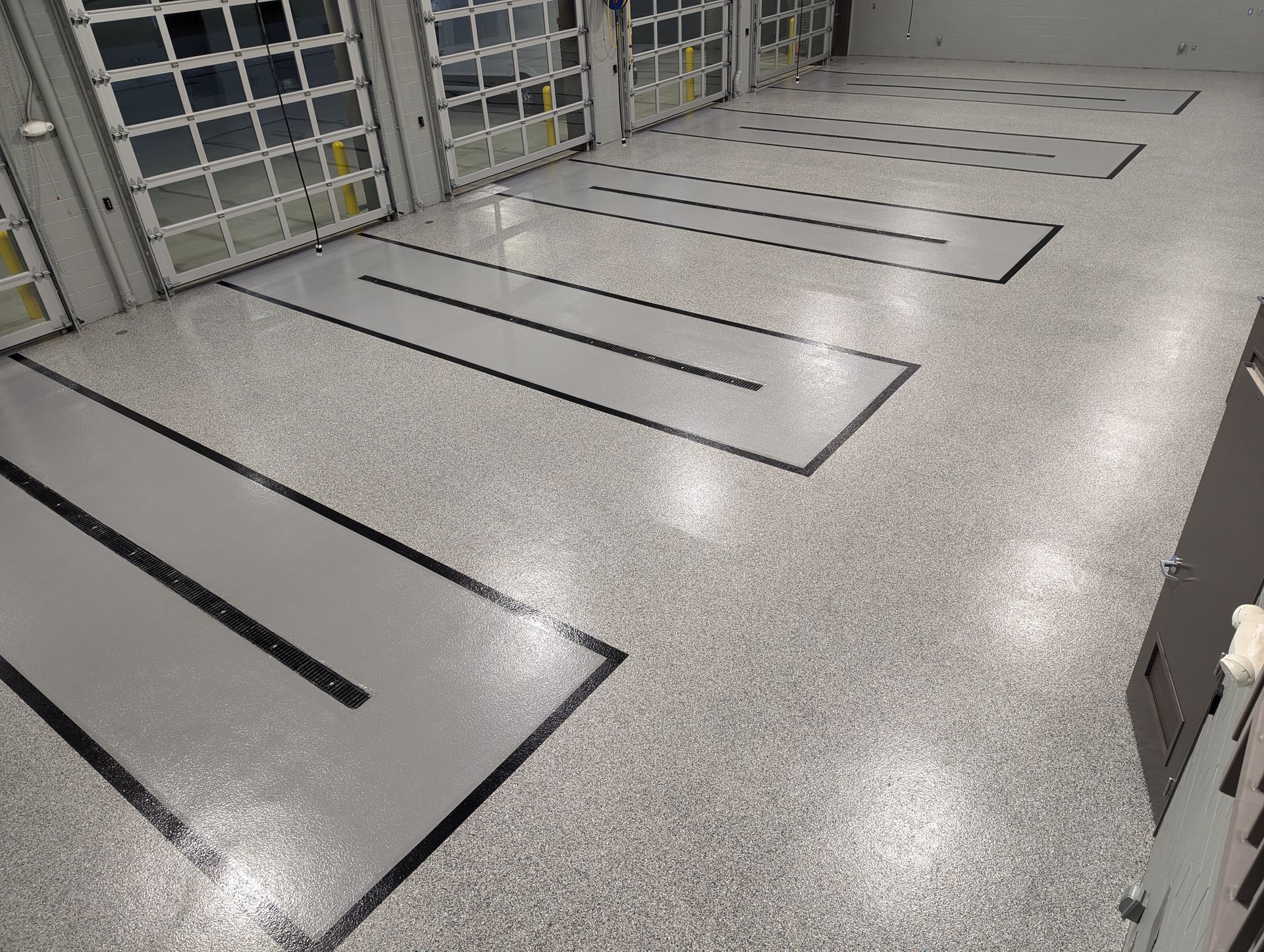 Epoxy Flake Floor in Brevard, NC