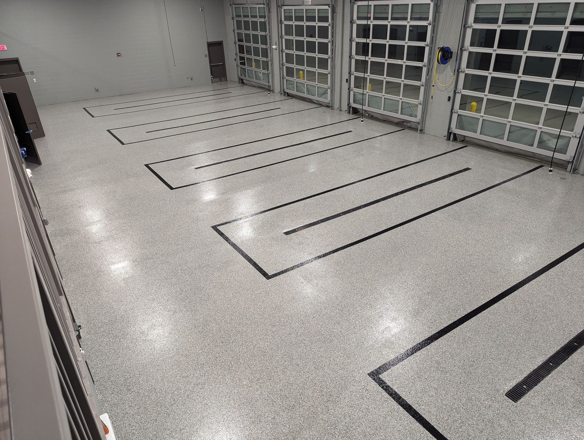 Epoxy Flake Floor in Brevard, NC