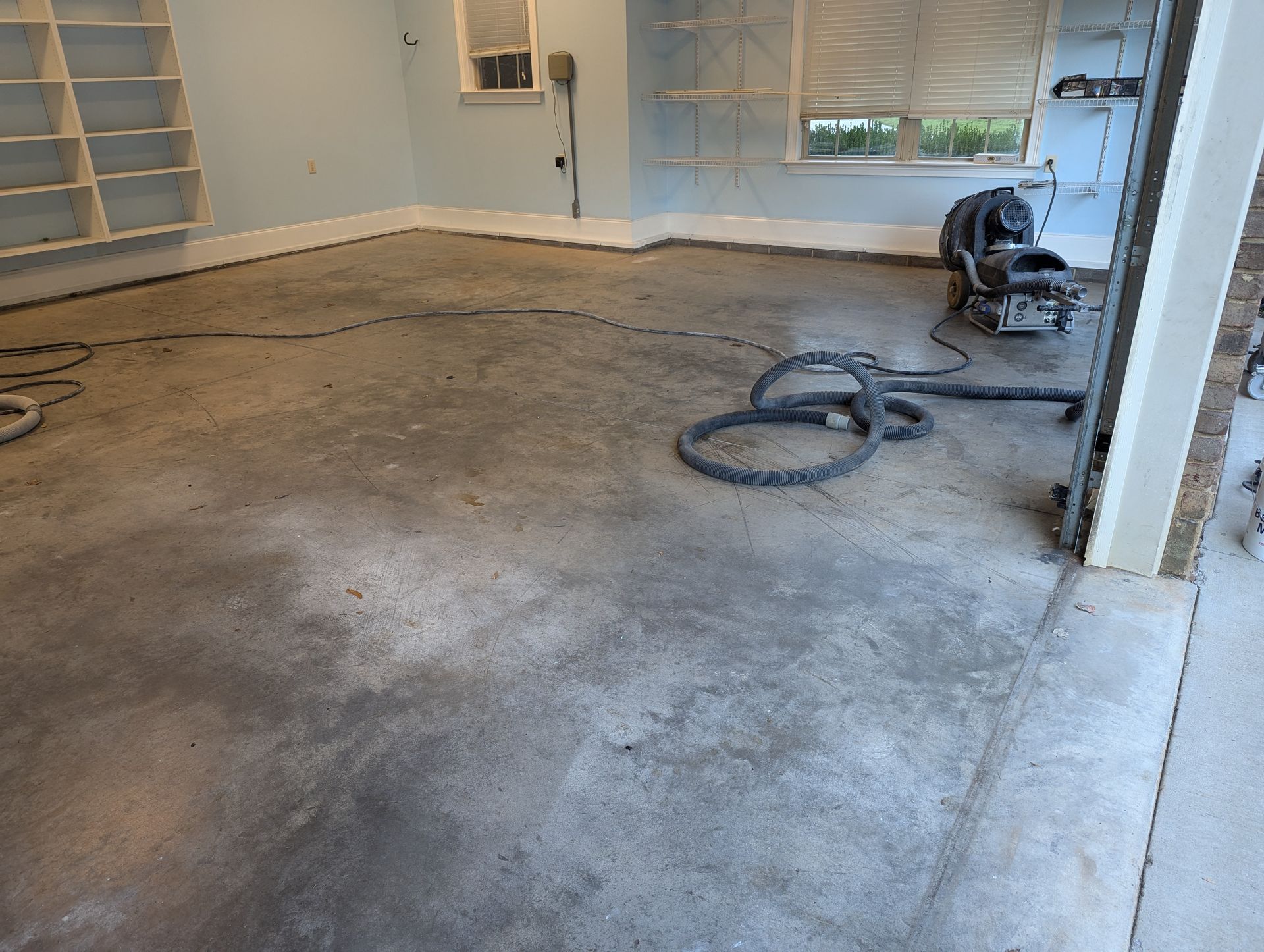 Garage Concrete Floor Staining and Sealing in Anderson, SC