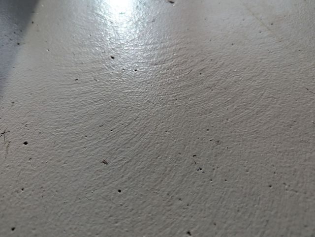 Concrete patio repair with sun buff tinted sealer in Boiling Springs, SC