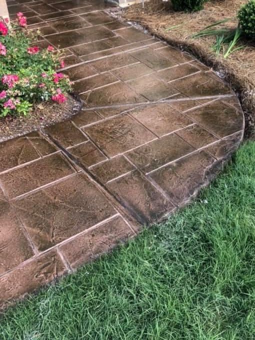 Blastek Concrete Designs applied a high-quality concrete overlay, creating a refreshed surface in Spartanburg, SC.