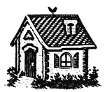 Logo for Tom Grant's Painting & Carpentry featuring a black outline of a hammer above blue and black text.