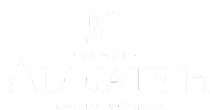 Un logo  con letras  en  blanco de Uvence.