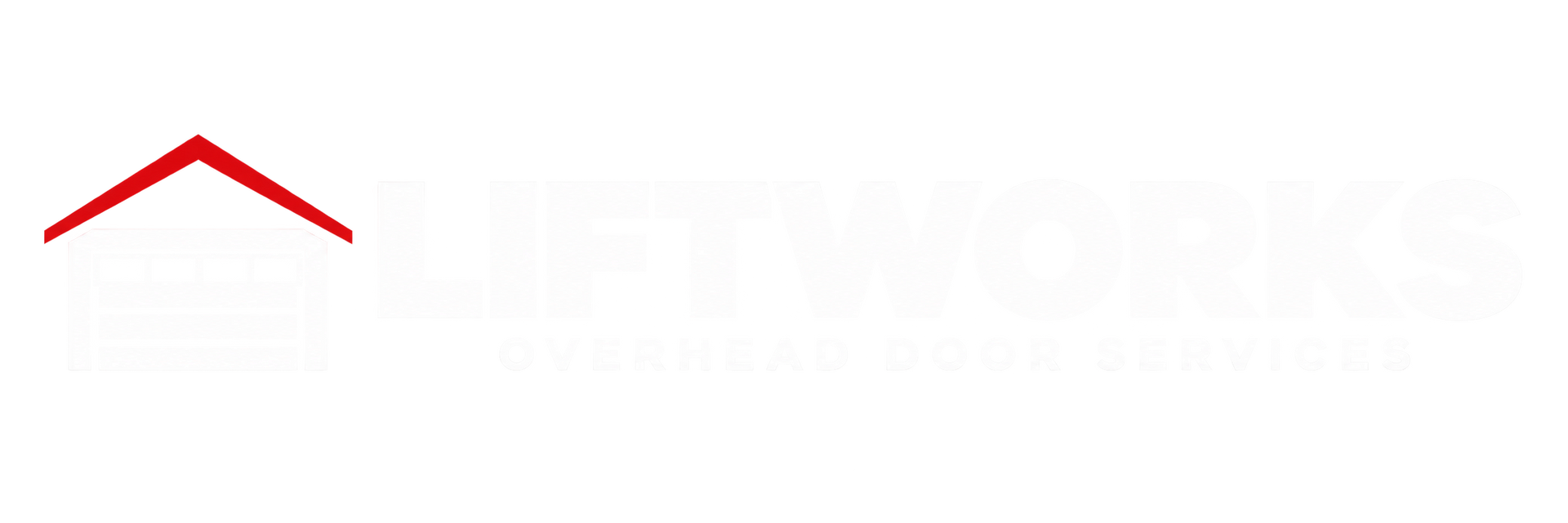 LiftWorks logo with stylized garage door icon and “OVERHEAD DOOR SERVICES” text