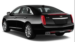 Black SUV stock photo