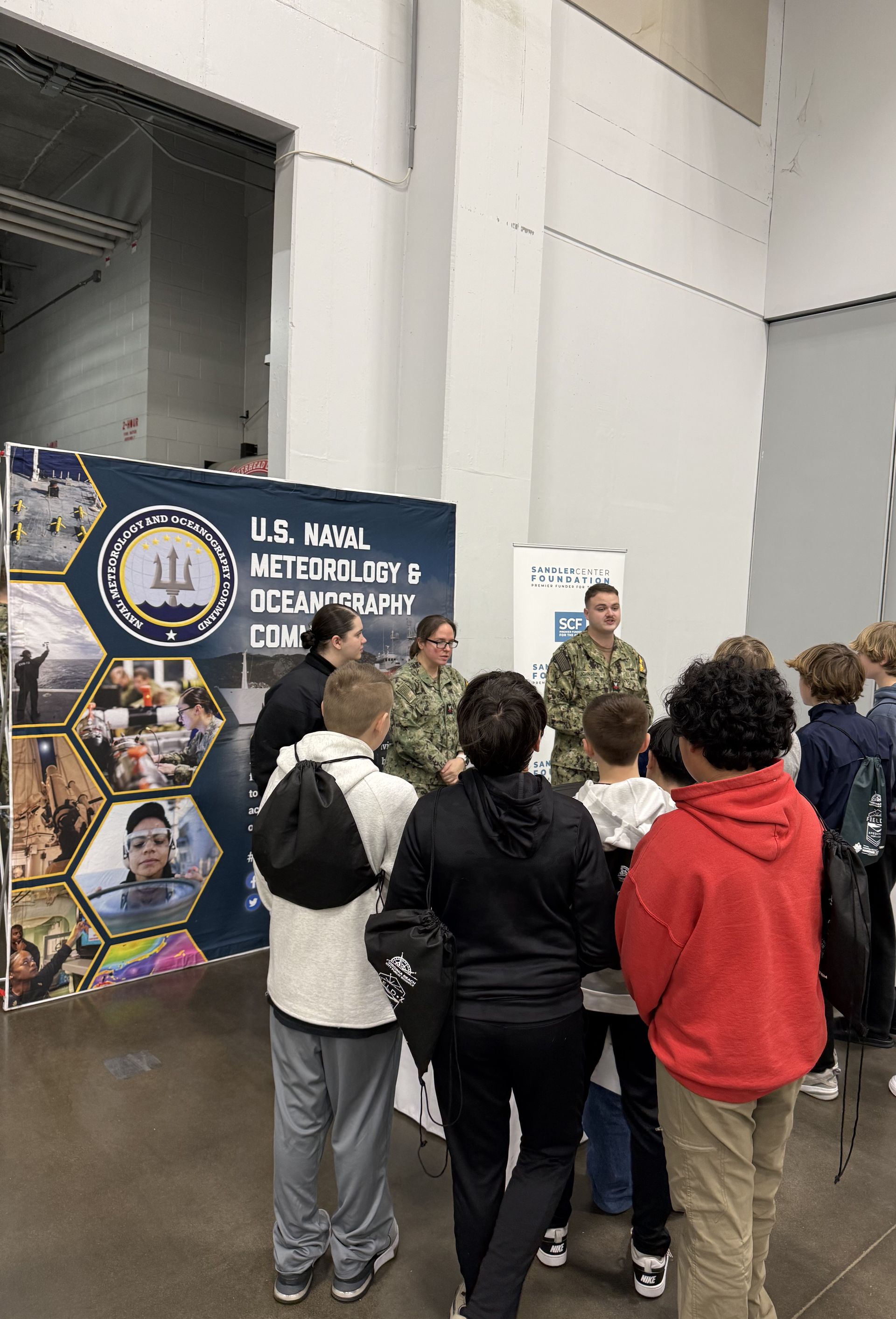 On The Road STEM event with US Navy's Fleet Weather Center Norfolk