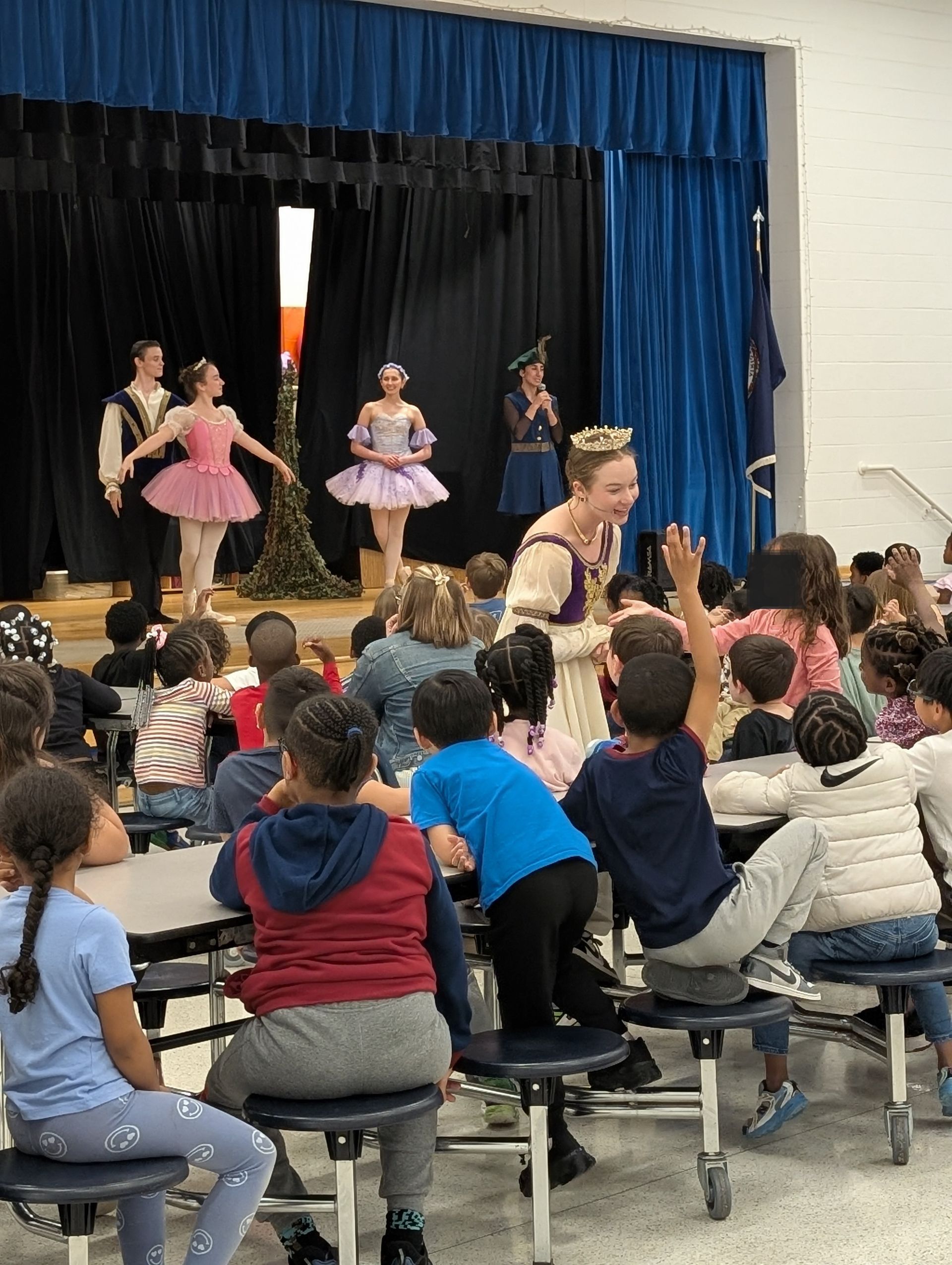 Sandler Center Foundation programs with students