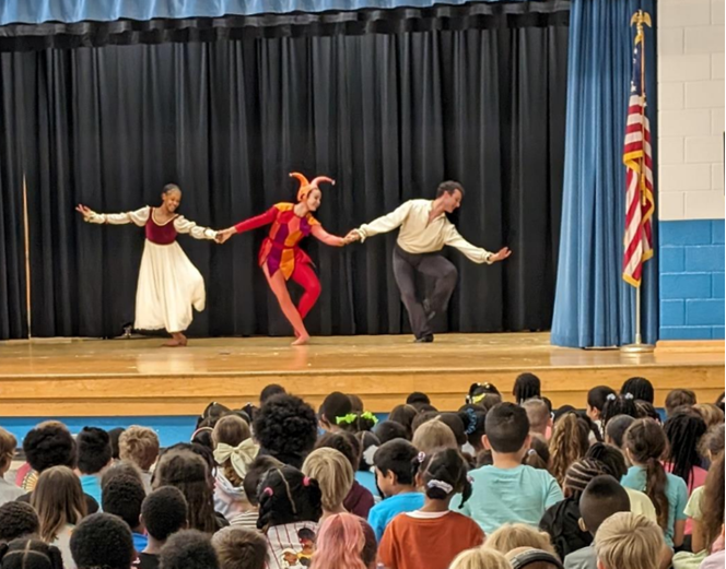 Richmond Ballet's Swan Lake Captivates Students