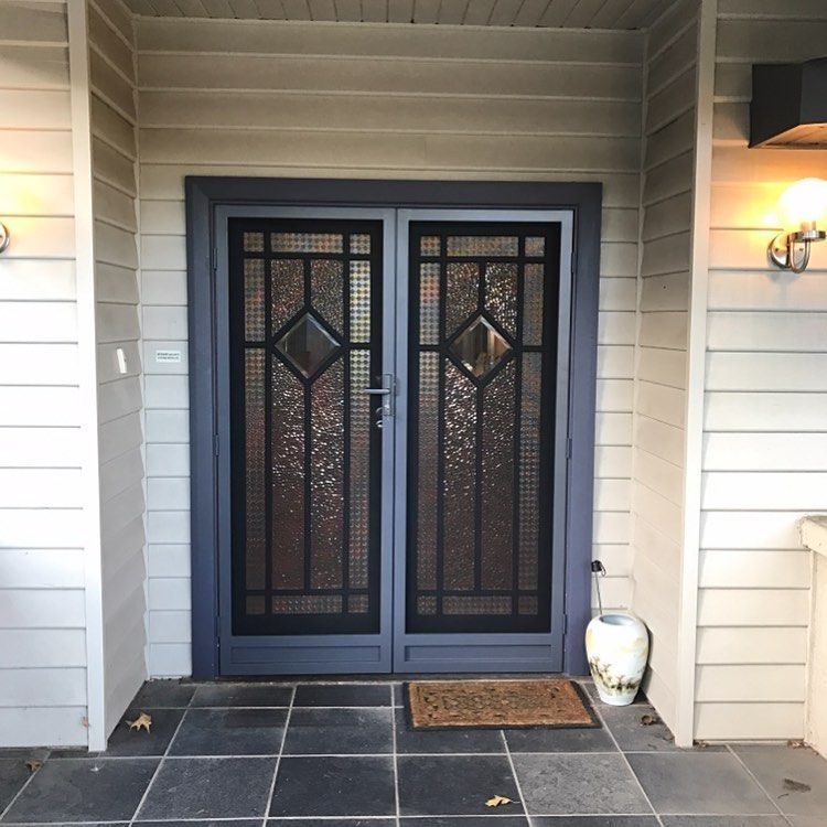 Security screen door installed into a Victorian home by We Sell Doors
