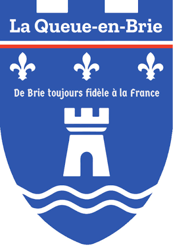 Le logo d'une mairie française représente la silhouette blanche de Marianne sur un fond bleu et rouge, avec l'inscription « MAIRIE ».