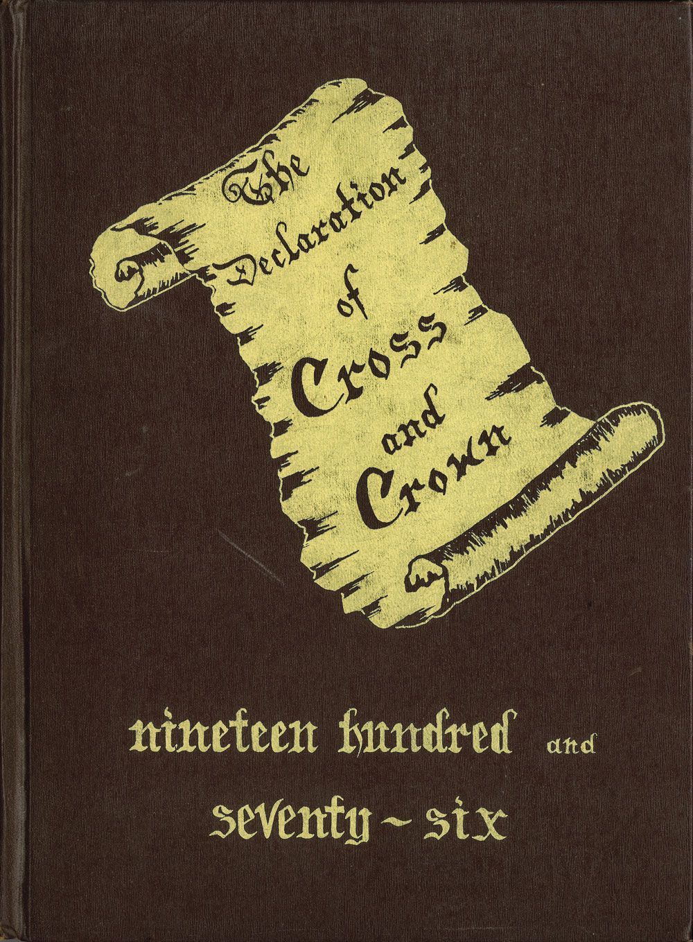 Yearbook Cover - 1976