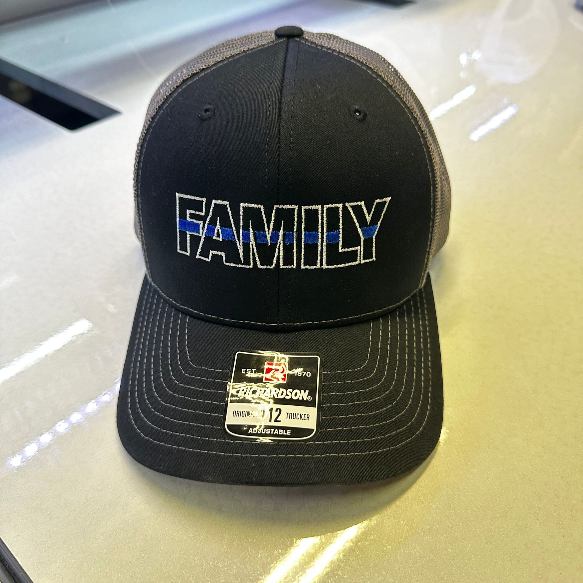 Black hat with 