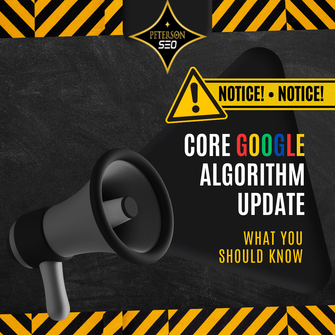 Peterson SEO blog on the October 2023 Google Algorithm updates
