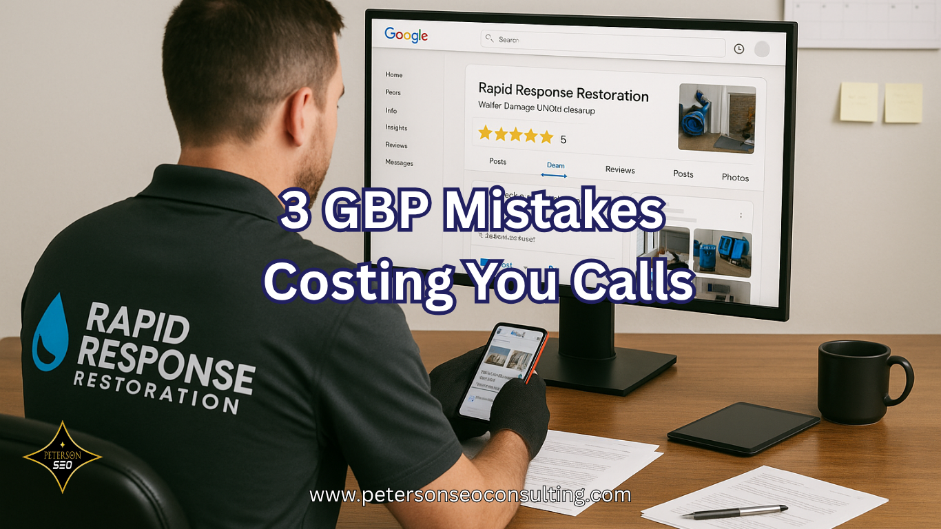 3 GBP Mistakes Costing You Calls