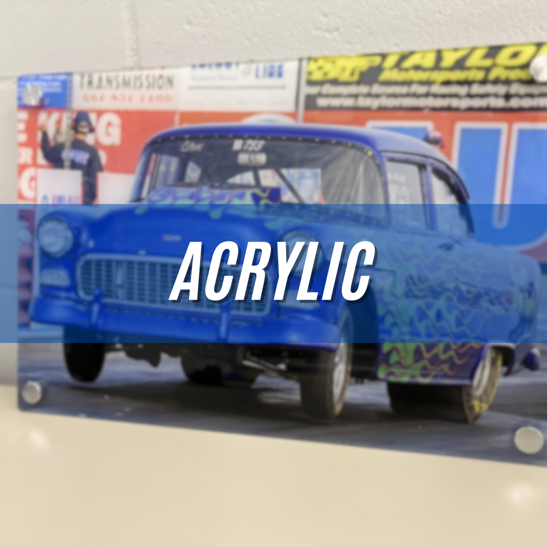 Bring images to life with glossy acrylic prints. Modern, vibrant, and long-lasting.