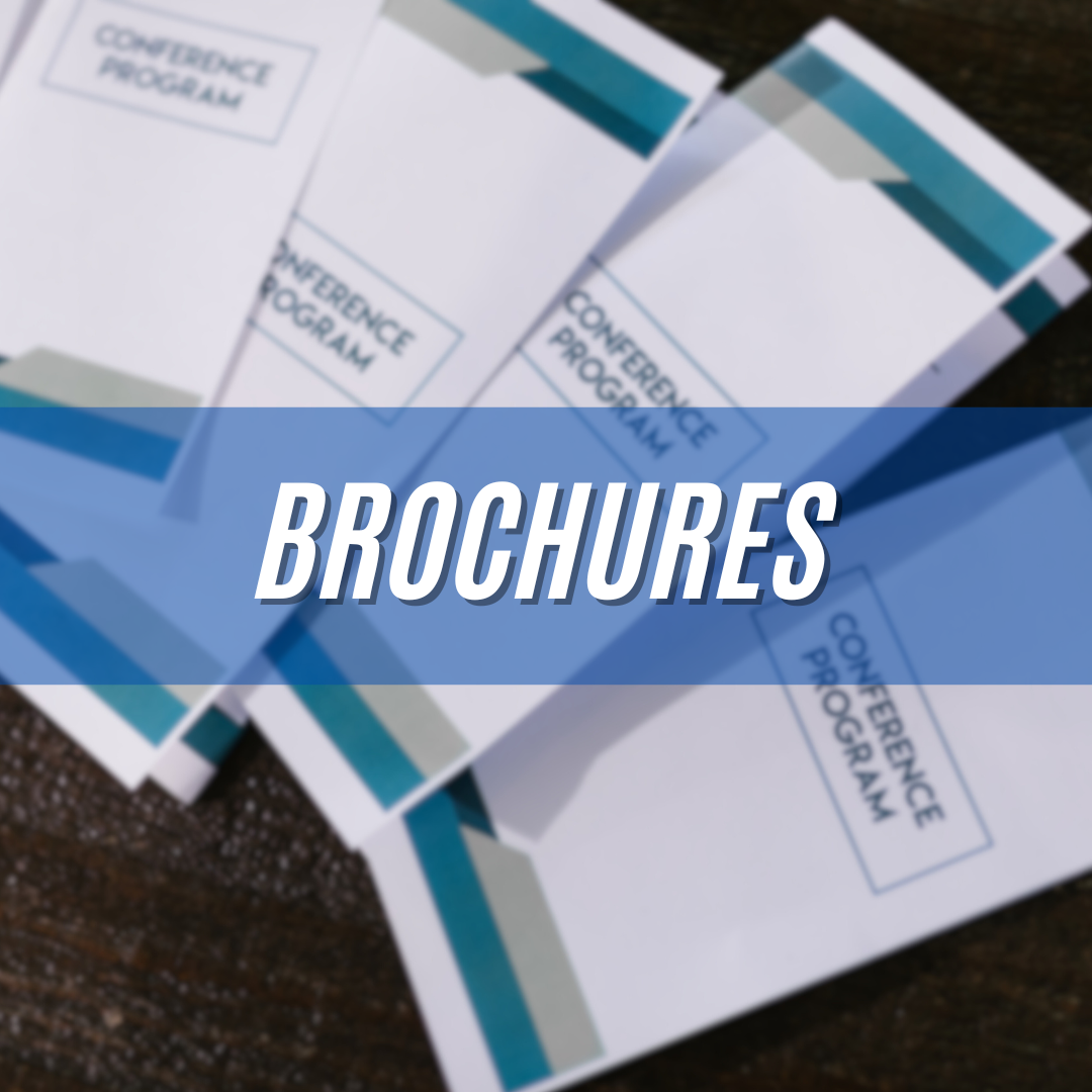 Share your message with crisp, professional brochures. Folded, vibrant, and affordable.